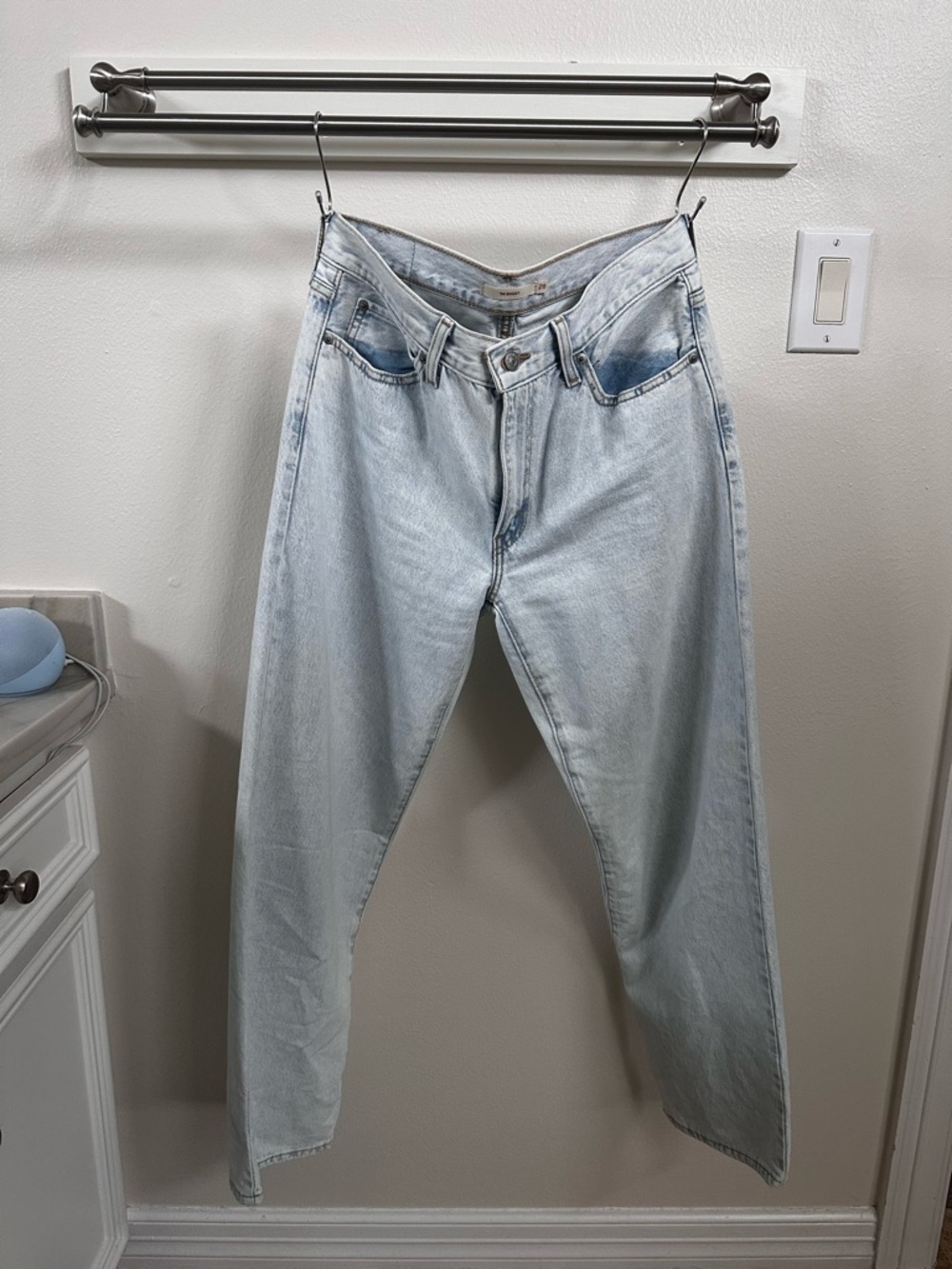 Levi's Light Blue Flare Jeans